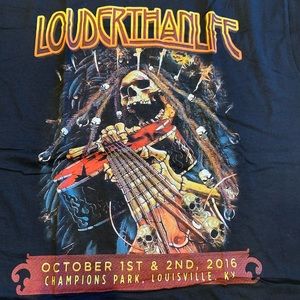 NWOT Louder Than Life Concert T 2016